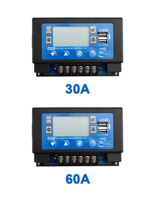 30A/60A Embedded MPPT Solar Controller Bluetooth APP Intelligent Solar Control