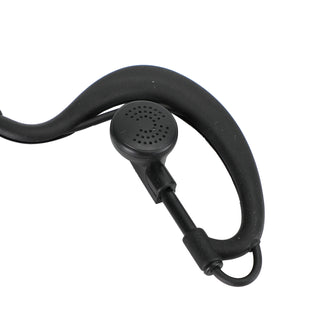 Walkie-Talkie Ear-Hook Headset Oval PTT For ICOM IC-M33 M34 M36 M23 M24 M25