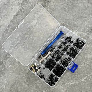 317Pcs Metal Screws Box Repair Tool Kit For Wltoys 1/14 144001 1/12 124016-19