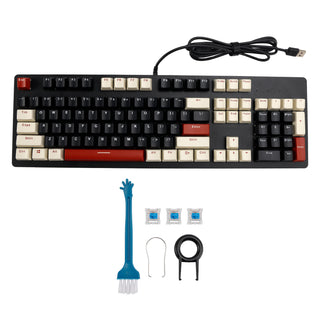 104Key Wired Mechanical Linear Switch Gaming Keyboard Hot-Swappable Customizable