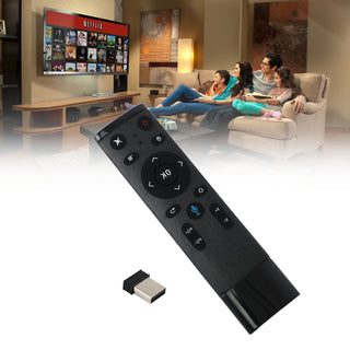 Gyro Voice Remote Q5 Google Control WiFi Air Mouse USB for Android Smart TV Box
