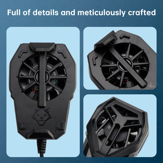 S-01 Mobile Phone Heatsink Cooling Battery Heatsink Back Clip Cooling Radiator