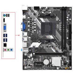 B550M-K Desktop Computer Motherboard AM4 protocol M.2 Hard Drive For Ryzen 3-5