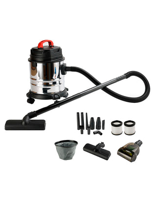 18L Handheld Ash Vacuum Cleaner,Pellet Stove Vacuum,16-18kpa Powerful Suction,Stainless Steel Canister,Dust Remove,For Home Office,Carpet Floors&Pet Hair