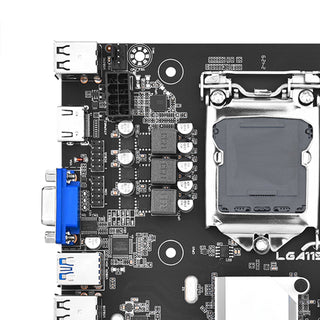 B75M-I LGA 1155 Mini-ITX Motherboard with M.2 NVMe/NGFF Slot, DDR3, SATA 3.0, USB 3.0, HDMI