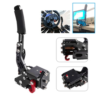 14Bit PS4/PS5 Handbrake for Racing Game Steering Wheel Thrustmaster T300RS Black