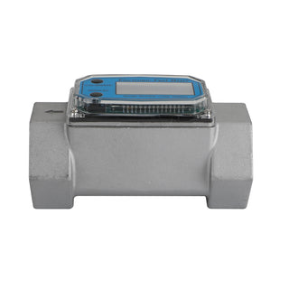 1.5" Digital Turbine Flow Meter LCD Display Flowmeter Flow Rate Of 40-280LPM