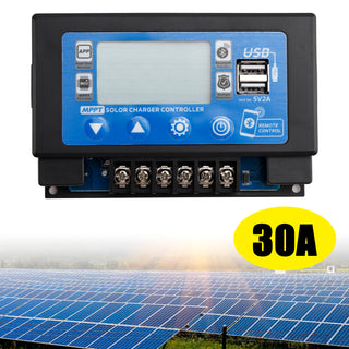 30A/60A Embedded MPPT Solar Controller Bluetooth APP Intelligent Solar Control