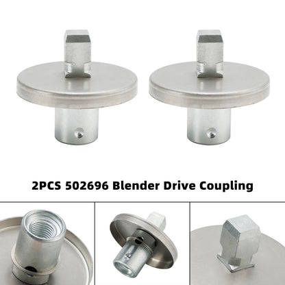 2PCS 502696 For Waring CB15 CB15T Commercial Gallon Blender Drive Coupling