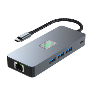 8 in 1 TYPE-C to RJ45 Gigabit USB 3.0 HDMI DP PD100W for MacBook iPad Pro 15