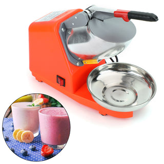 300W Electric Ice Crusher Machine Shaver Shaved Ice Snow Cone Maker 143lbs OraF