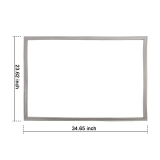 2 Pcs DA97-12522J Freezer Door Gasket for Samsung Refrigerator AP5623489 3973455