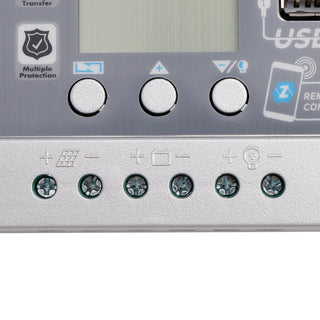 10A-60A PWM Solar Controller Display Current Solar Street Light Control 0V Start