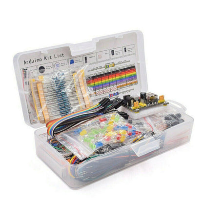 Electronics Component Basic Starter Kit w/830 Tie-Points Breadboard Resistor Generic