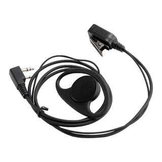 K-326-D Earhook Headset For TK-208 TH-D7 RPU416A KG-UVD1 TG-K4AT PX-777 UV-5RA