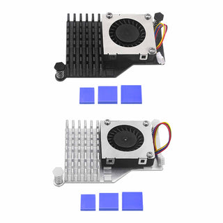 Raspberry Pi 5th Generation Radiator Active Cooler Aluminum Heat Sink Blower Fan