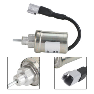 U85206452 12V Fuel Shut Off Solenoid Fits For Perkins 402D 403C 403D 404C 404D