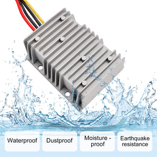 30A Waterproof DC/DC Converter Power Supply Regulator 20-60V Step Down To 12V