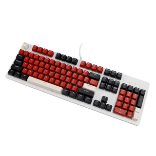 104Key Wired Mechanical Linear Switch Gaming Keyboard With Blue Switch RGB Light