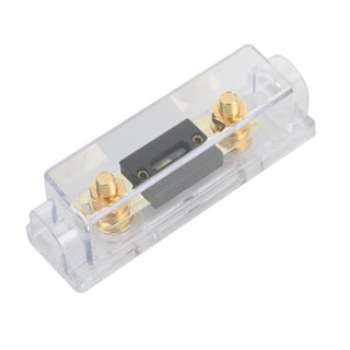 1 in 1 Out ANL Transparent Fuse Holder w/Multi-A Fuse Piece Car Audio Fuse Block