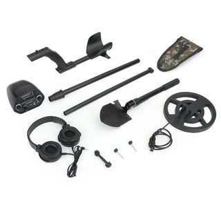 Shovel + Headphone + Metal Detector Gold Digger Hunter Waterproof Deep Sensitive