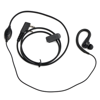 K-030-626 Earhook Headset For TK-208 TK-220 TH-D7 TH-F6 RPU416A KG-UVD1 TG-K4AT
