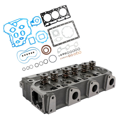 Complete Cylinder Head+Gasket For Kubota D1105 RTV1100 RTV1100CW9 RTV1140CPX