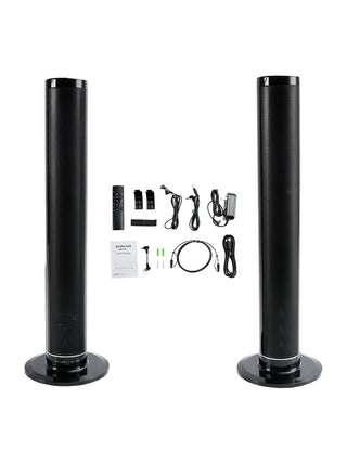 Detachable Surround Sound Bar Bluetooth 2 Speaker in 1 Subwoofer TV Home Theater