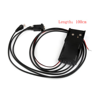 1Pcs 3 in 1 RIB-Less Programming Cable For GP300/88S CP200 GM300 Radio