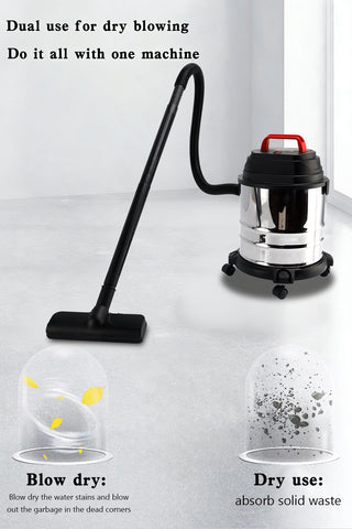 5 Gallon Wet & Dry Vacuum Cleaner – 16–18 KPa Strong Suction
