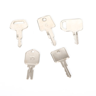 21 Ignition Key Set Heavy Construction Equipment For Case Jd Komatsu Volvo Laser