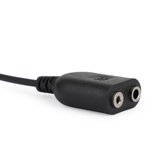 Two Way Radio K Head 2Pin Headset Converter Fit for Baofeng UV9R BF-9700 BF-A58