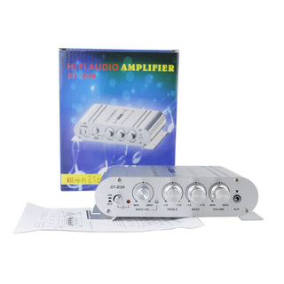 2.1 Channels 400W Hi-Fi Auto Stereo 12V Car Audio Amplifier MP3 Radio Booster