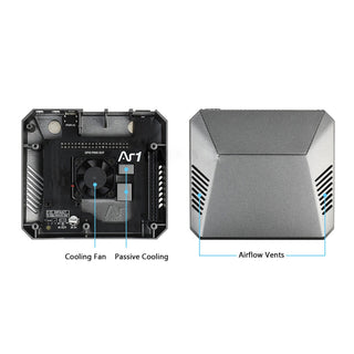 2021 Computer Aluminum Case Enclosure Box For Raspberry Pi 4 B 4B for Argon One