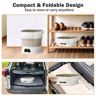 13L Portable Washing Machine – Foldable Mini Washer