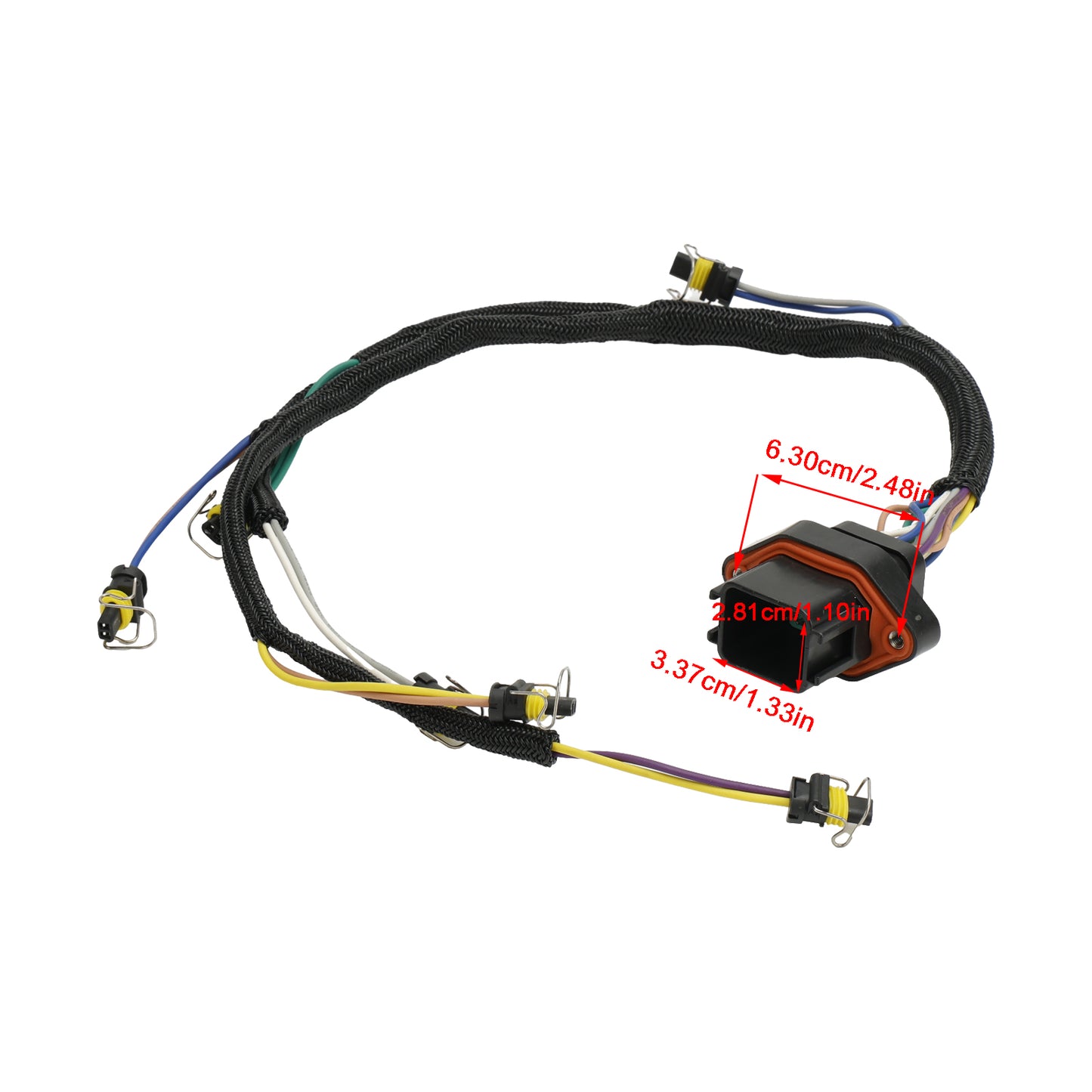 Fuel Injector Wiring Harness For Caterpillar CAT C9 Engine 419-0841 215-3249 Generic