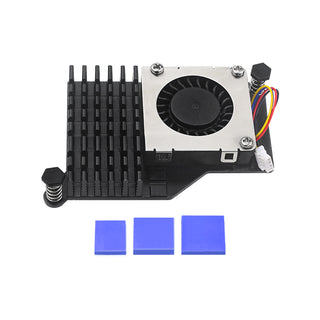 Raspberry Pi 5th Generation Radiator Active Cooler Aluminum Heat Sink Blower Fan